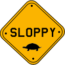 Sloppy logo